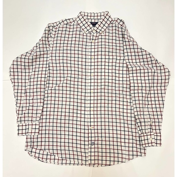 Cremieux Classics Stripped Mens Large Cotton Shirt - Picture 2 of 6